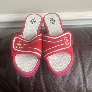 LIGHT NEW  SANDALS .